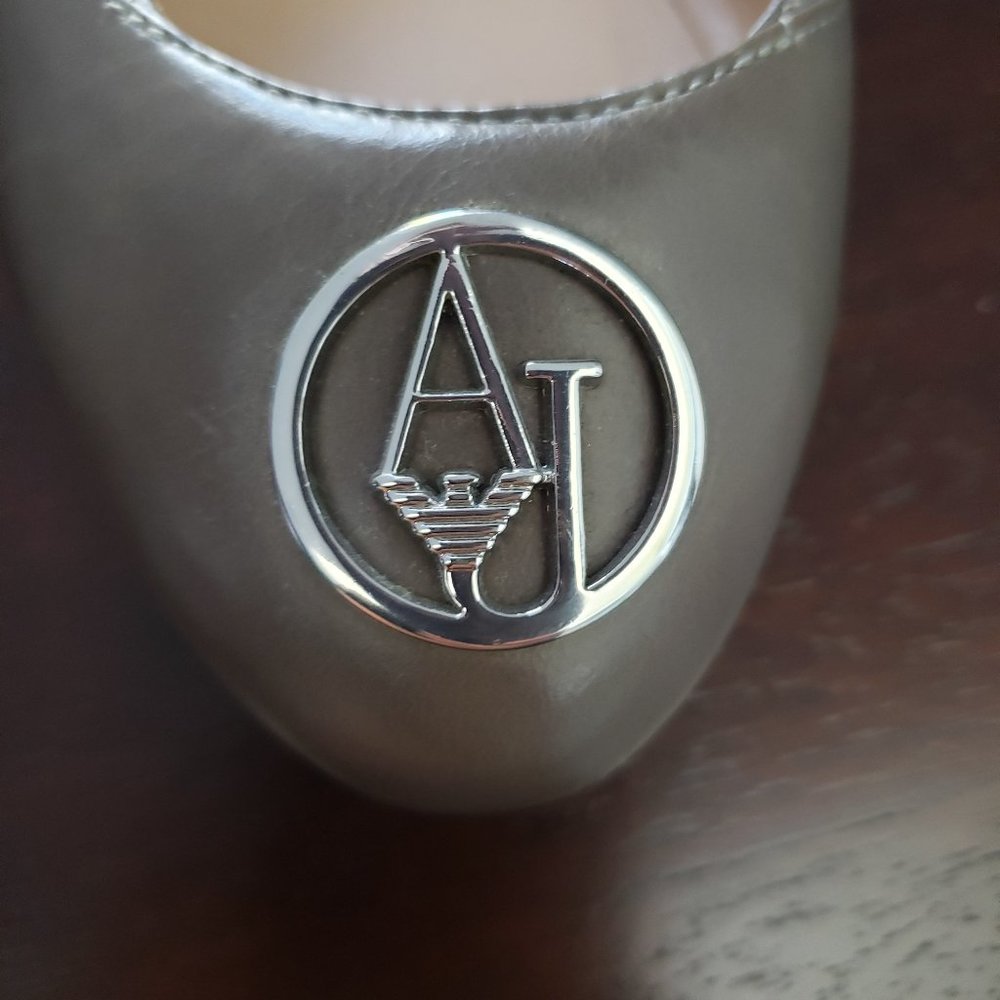 ARMANI JEANS Leather Flats - Picture 4 of 15